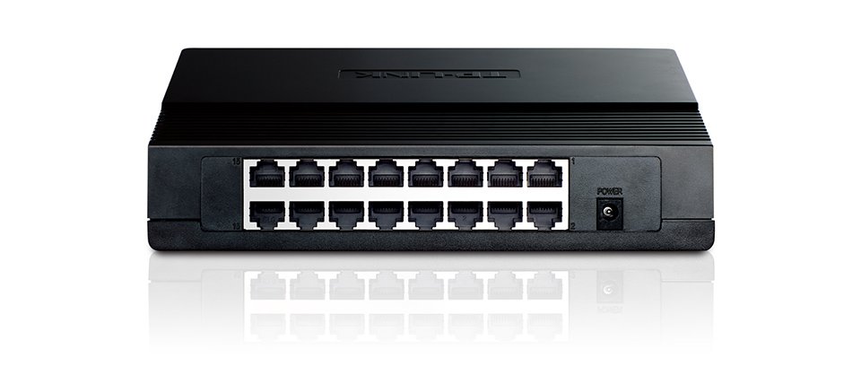 Купить КОММУТАТОР TP-LINK TL-SF1016D 16-ПОРТОВЫЙ LAN 10/100 Мбит/с: отзывы, фото, характеристики в интерне-магазине Aredi.ru