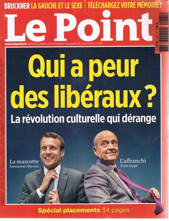 LE POINT NR 2281/2016  / PO FRANCUSKU