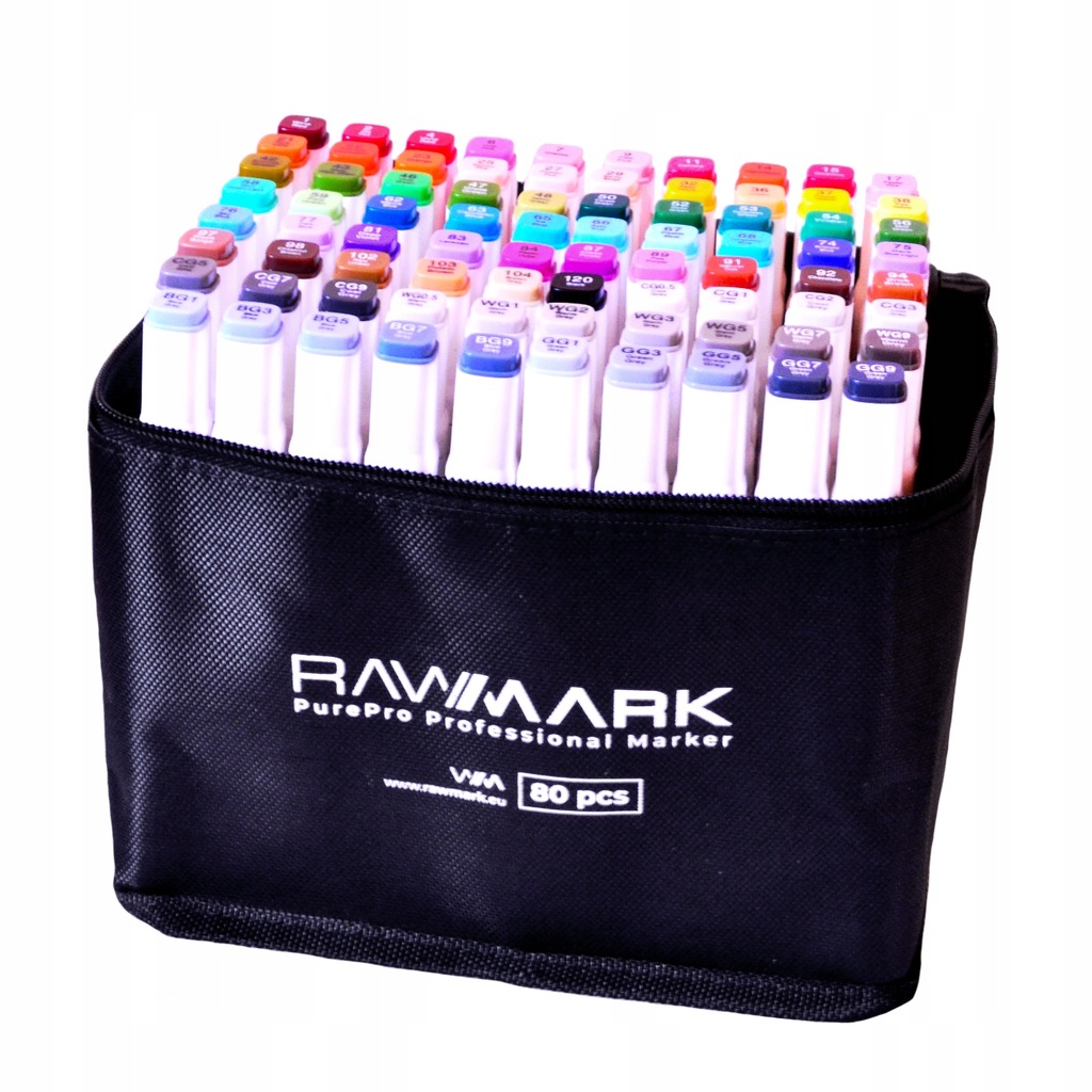 Markery RawMark PurePro Professional 80 szt.