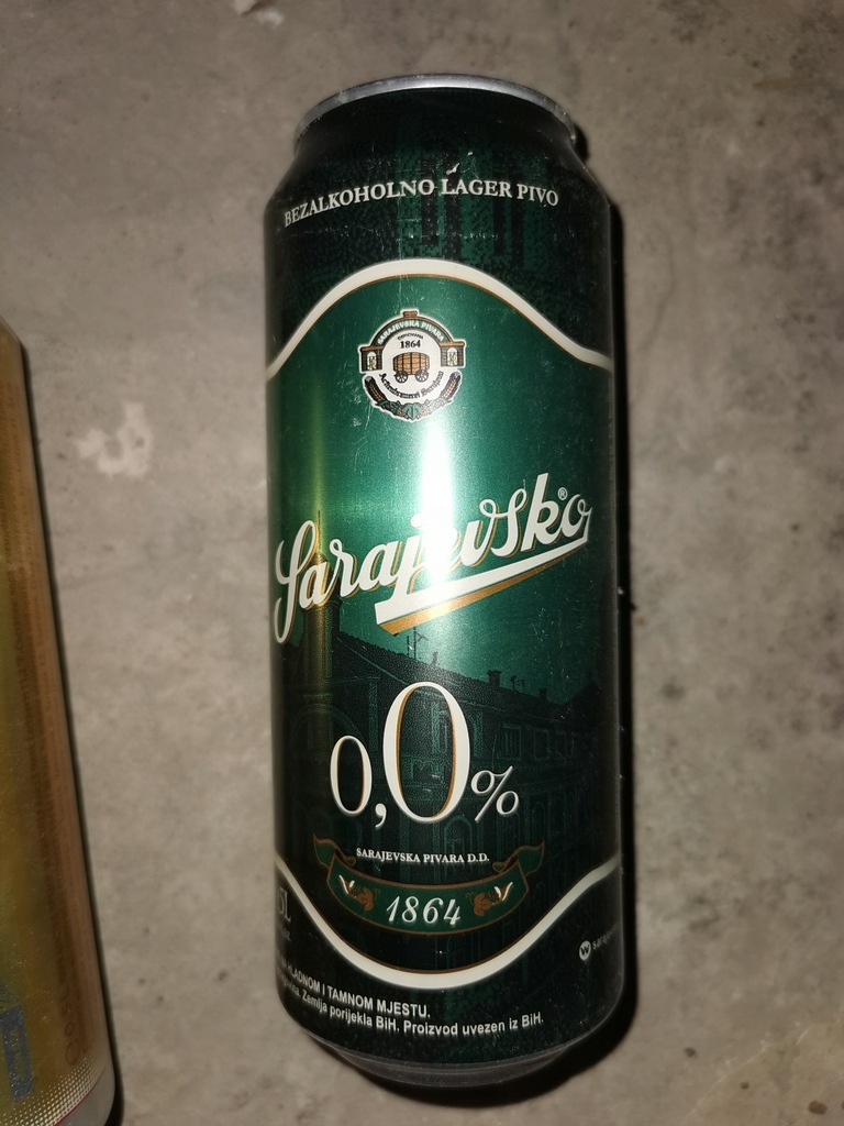 Puszka piwna Bośnia #1