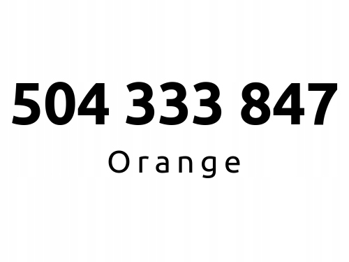 504-333-847 | Starter Orange (33 38 47) #E
