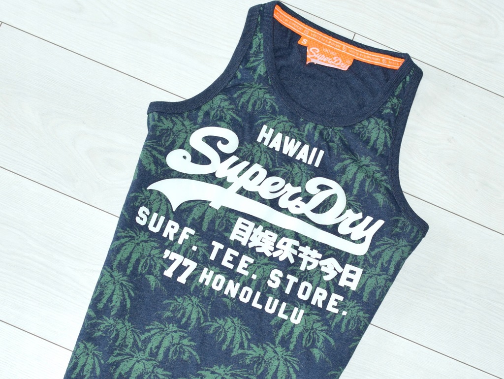 SUPERDRY _ SURF VEST LIGHT _ KOSZULKA BOKSERKA _ S