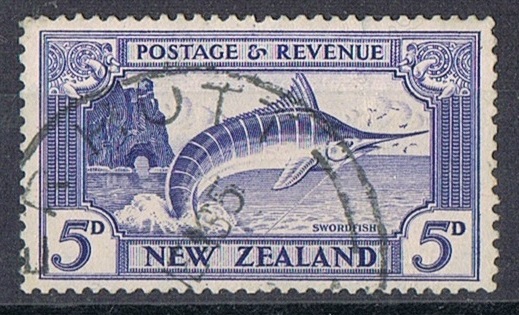 Kol.bryt. NEW ZEALAND 1935 Mi 196A kas. 19 eur.