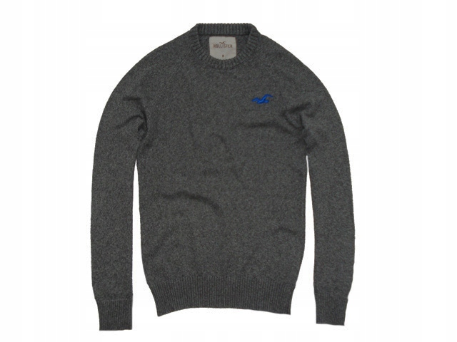 HOLLISTER ___ Szary Sweter ABERCROMBIE r. M