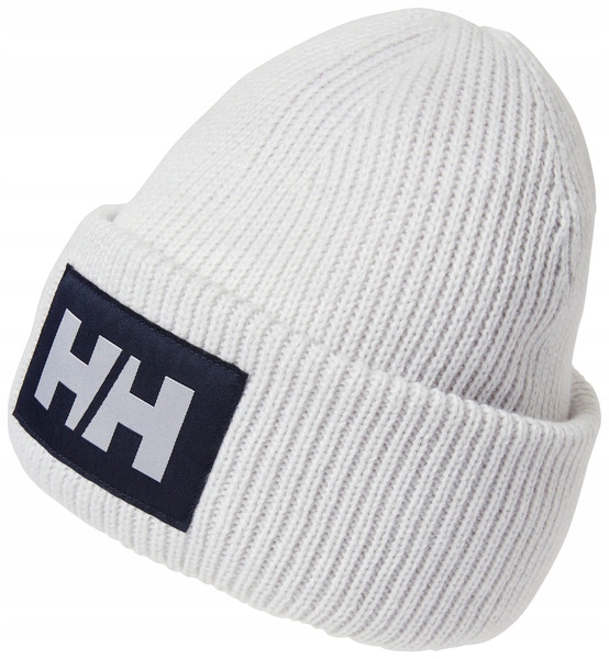 Czapka zimowa Helly Hansen BOX BEANIE - white