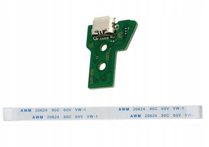 Płytka gniazdo złącze ładowania do kontrolera PS4 JDS-050 JDS-055 + taśma