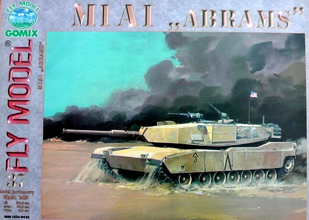 FLy MODEL nr.37 czołg Amerykański - ABRAMS M1A1