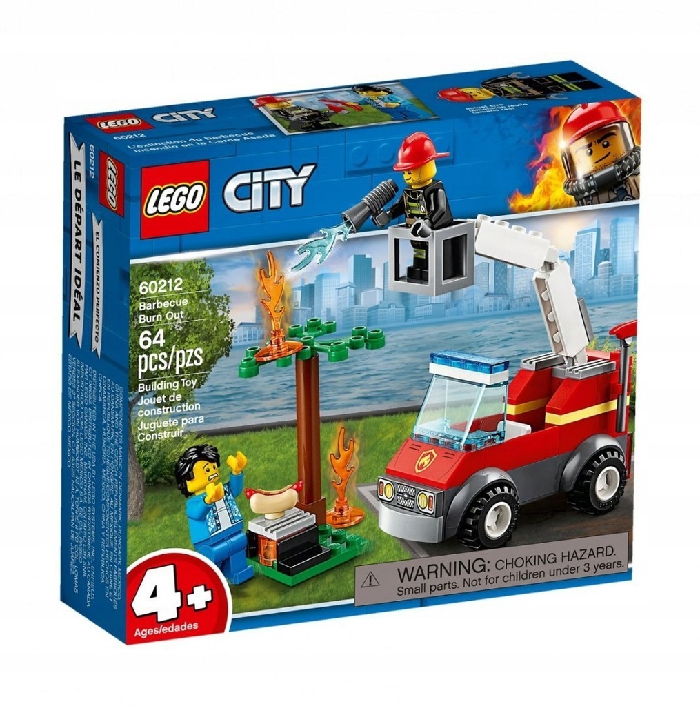 LEGO 60212 City Płonący grill