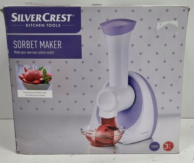 LODZIARKA SILVERCREST SORBET MAKER SSM 200 A1 200 12120215896
