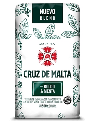 Yerba Mate Cruz De Malta Boldo&Menta 500g