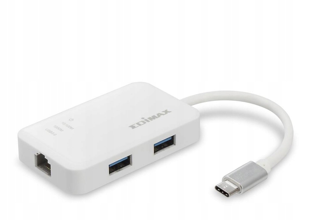 Karta sieciowa Edimax EU-4308 USB-C (1000Mbit) Gigabit + 3xUSB 3.0 HUB