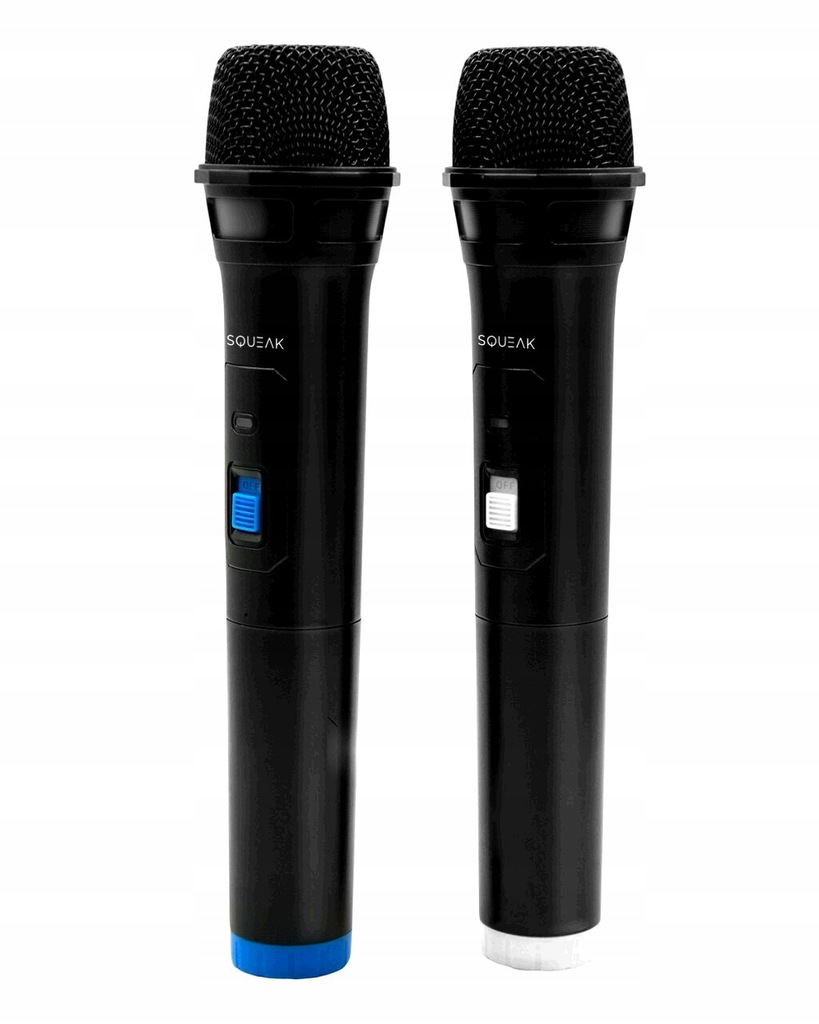 Zestaw bezprzewodowych mikrofon-ów SQUEAK VocalDuo DWA MIKROFONY do KARAOKE