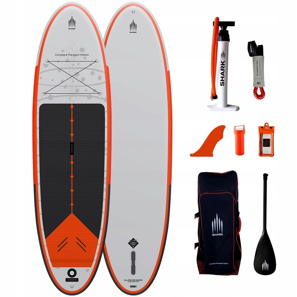 DESKA SUP SHARK 10'8x6 ALL ROUND SAR-325+GRATIS FS
