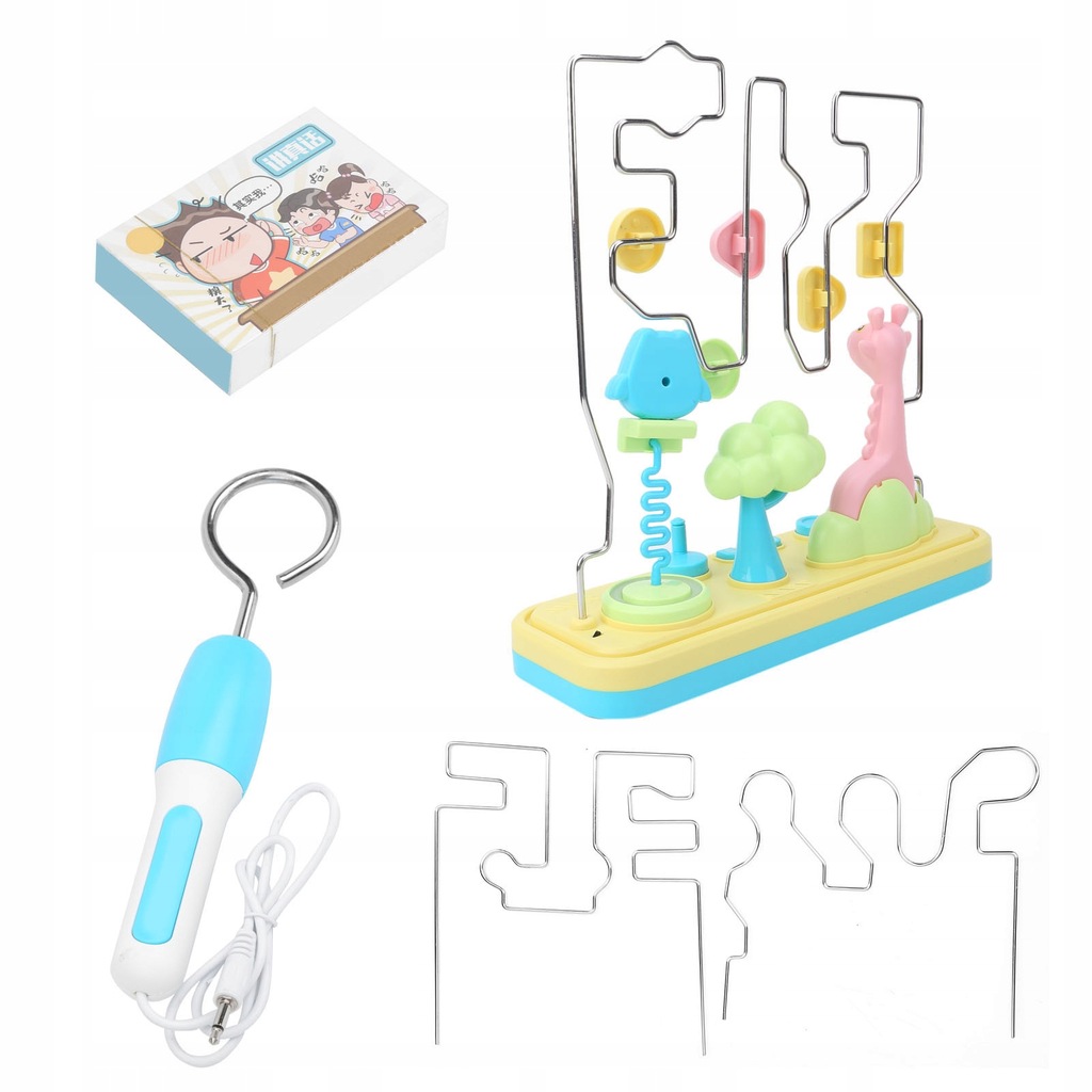 3D Elektroniczny dotykowy labirynt Zabawki Dzieci