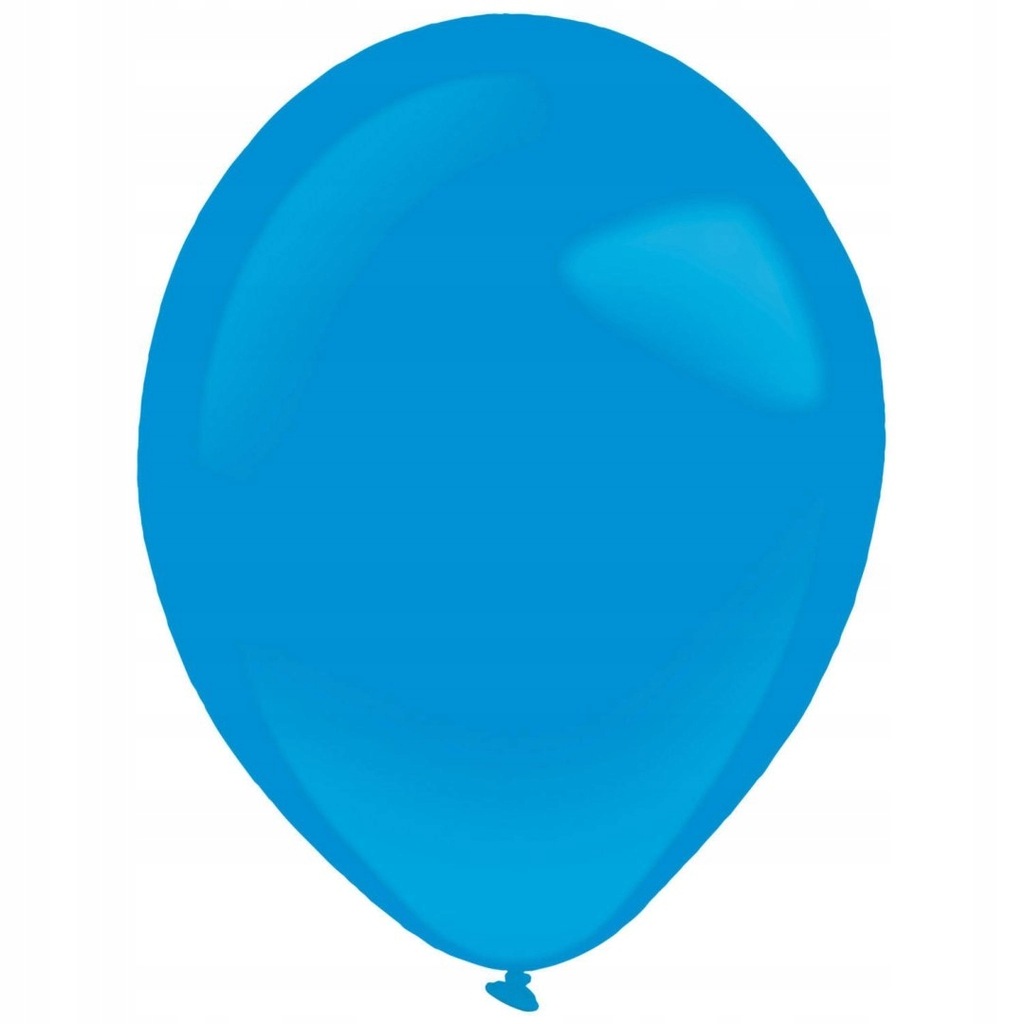 Balony lateksowe Decorator Niebieskie 12cm, 100 sz