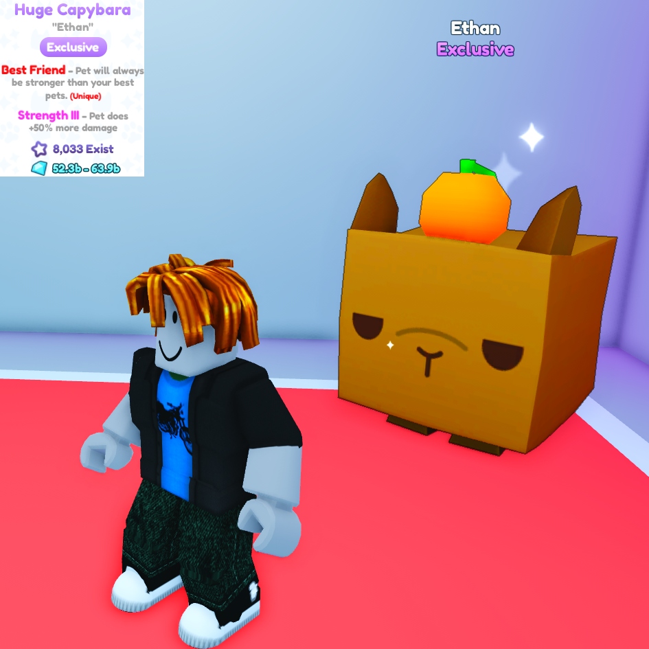 ROBLOX Huge Capybara Pet Simulator X PSX gems