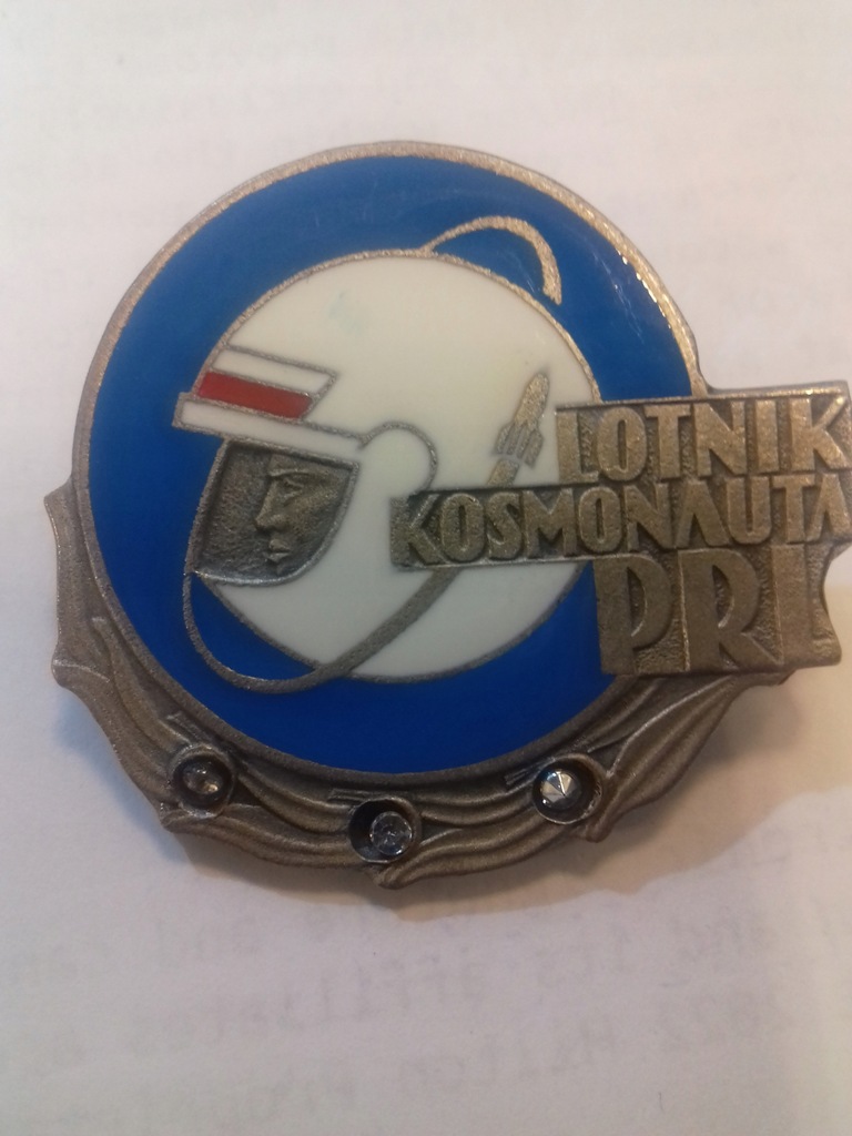Odznaka Lotnik Kosmonauta PRL.