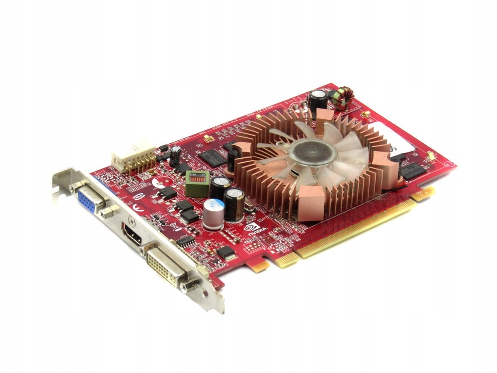 Karta Graficzna MSI GeForce 8600 GS 256MB 9580035234 oficjalne