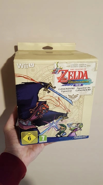 Legend of Zelda Wind Waker Nintendo Wii U Limitka