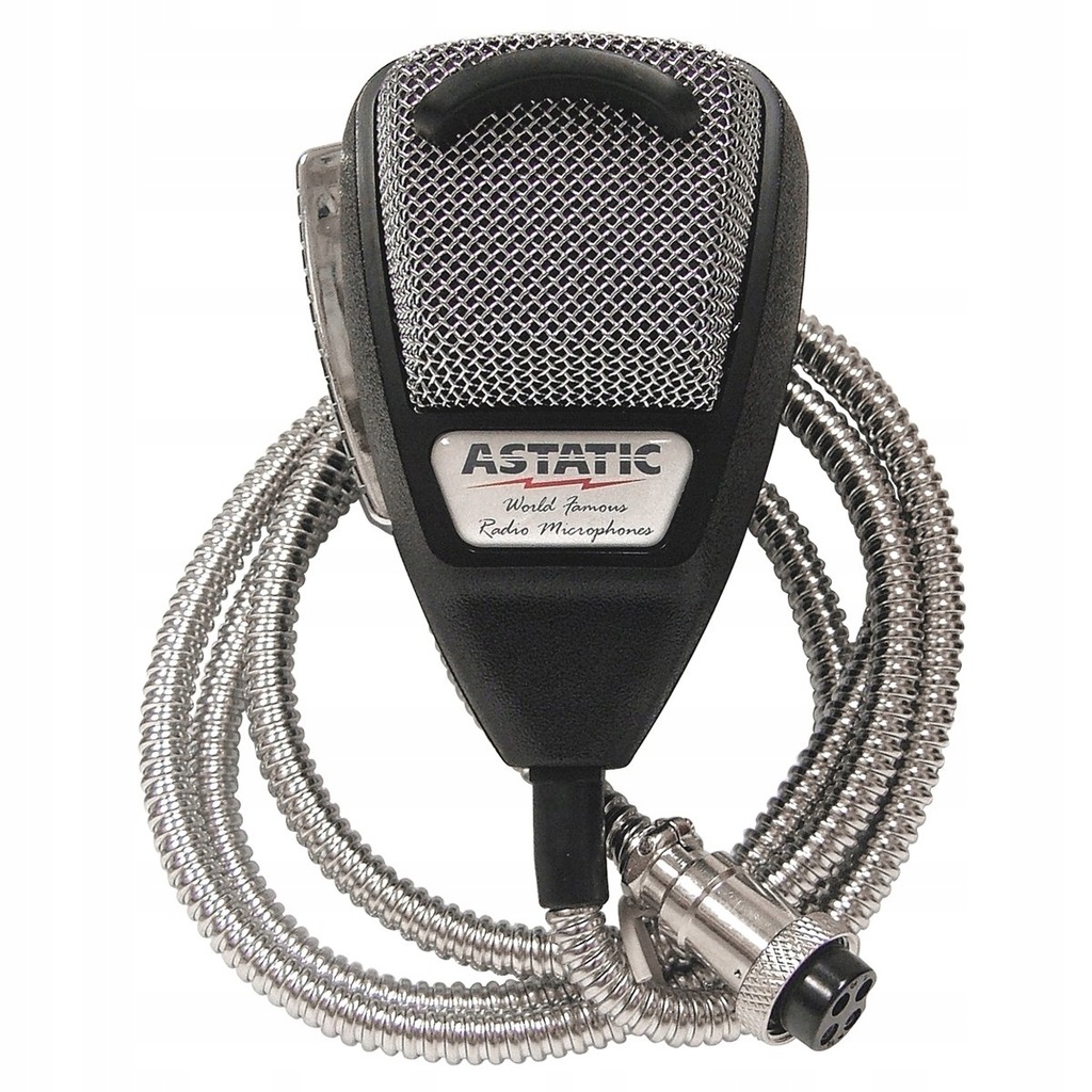 Astatic 302-10001SE 636LSE 4-biegunowy mikrofon Cb