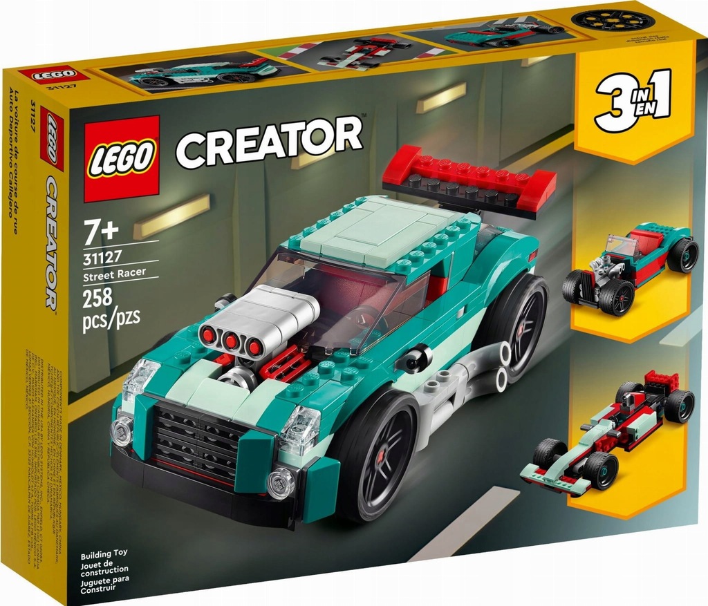 Lego Creator 31127 Uliczna wyścigówka