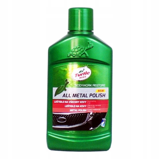 TURTLE WAX METAL POLISH DO CHROMU ALUMINIUM 300 ML 12233973613