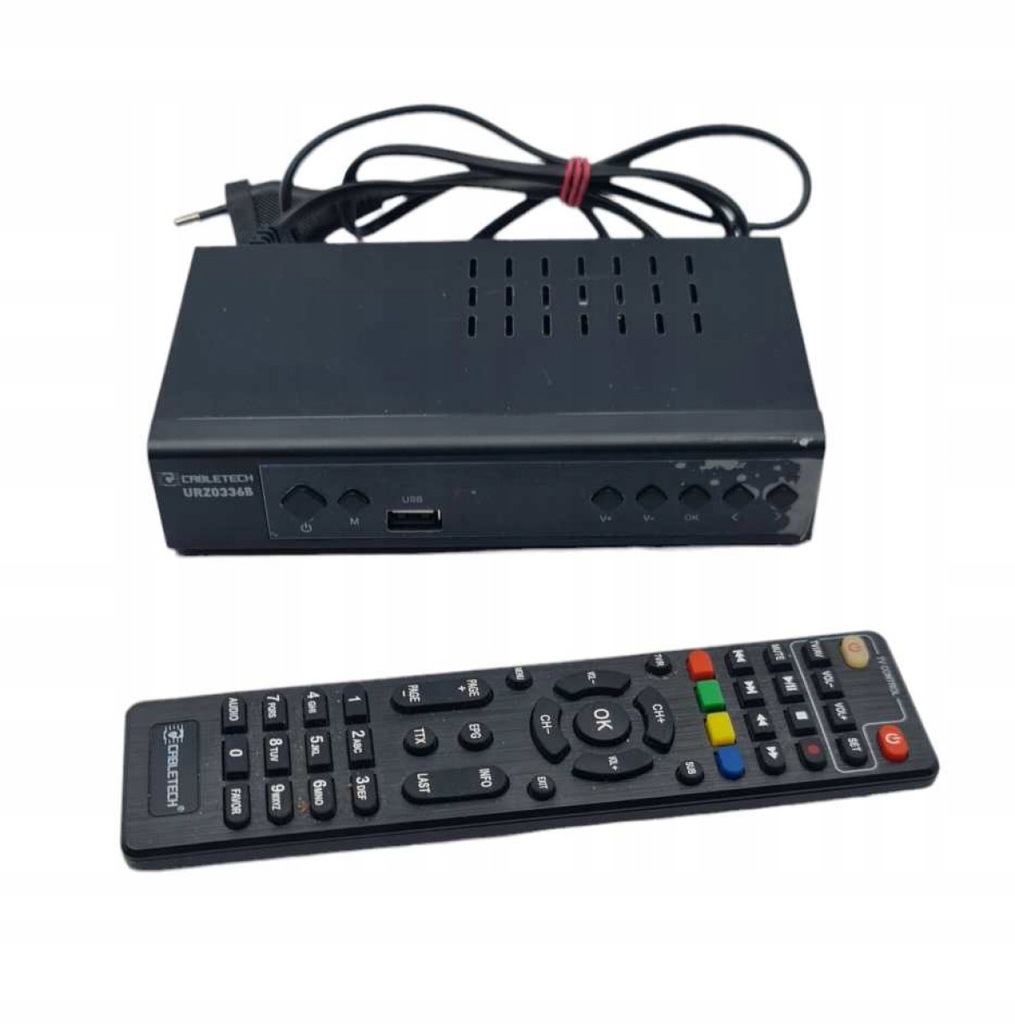 Dekoder DVBT-2 Cabletech 0336B