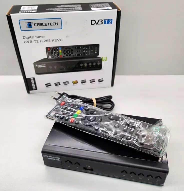 DEKODER CABLETECH DV3 T2 GWARANCJA!