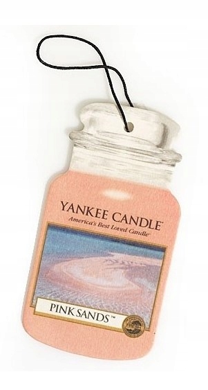 YANKEE CANDLE - car jar Pink sands - odświeżacz