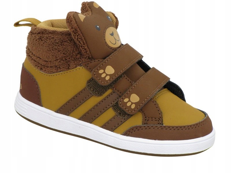 ADIDAS BBBEAR MID BUTY DZIECIĘCE Z MISIEM NA RZEPY