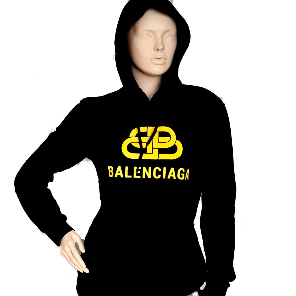 Balenciaga bluza damska z kapturem 14559342231 oficjalne - Main Image
