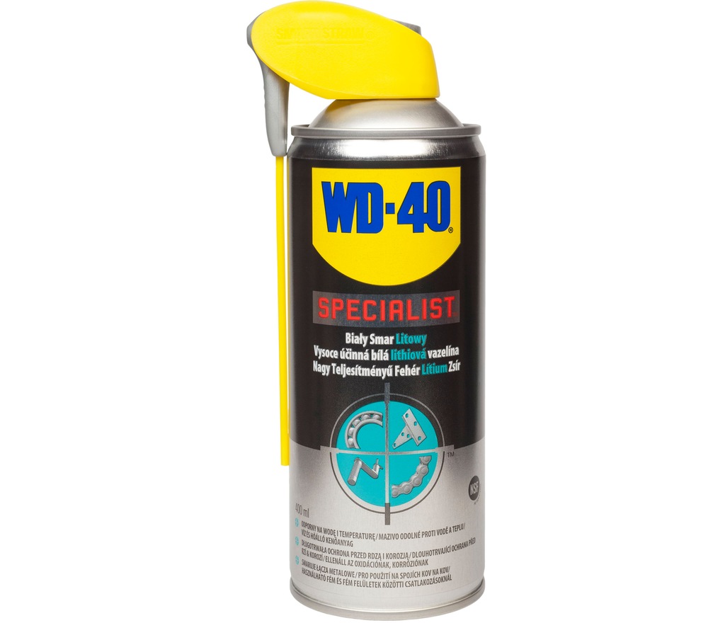 WD-40 SPECIALIST GĘSTY BIAŁY SMAR LITOWY WD 400ml