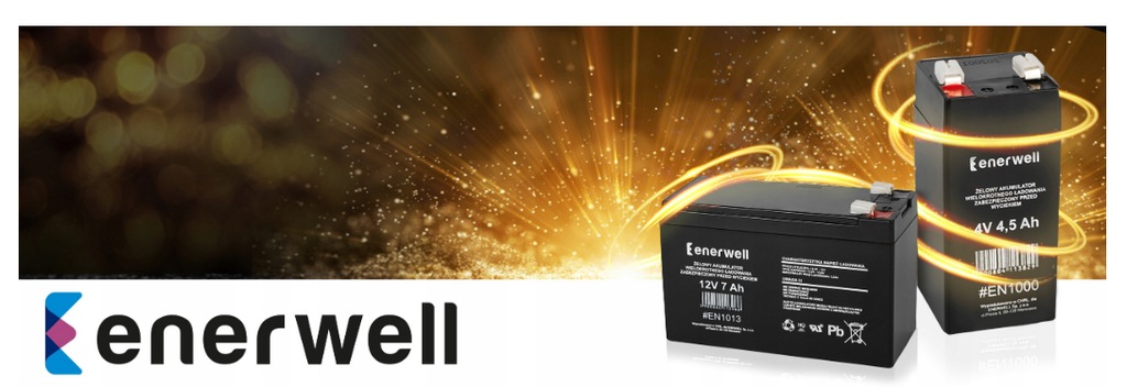 Купить Гелевый аккумулятор Enerwell 12 В 7,2 Ач: отзывы, фото, характеристики в интерне-магазине Aredi.ru