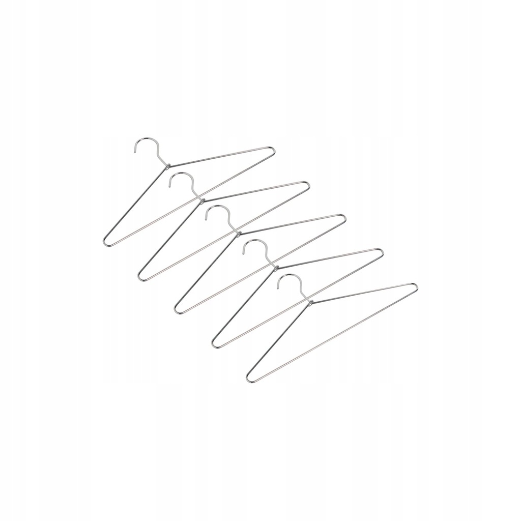 Wieszak metalowy 5 sztuk