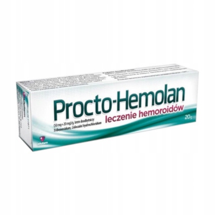 Procto-Hemolan, krem, 20 g HEMOROIDY