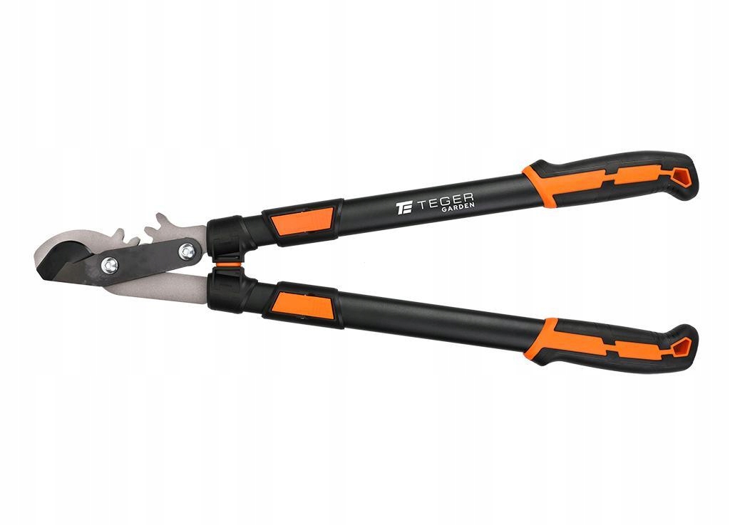 Sekator ogrodowy nożycowy dwuręczny teleskopowy mocny TEGER do gałęzi do 40
