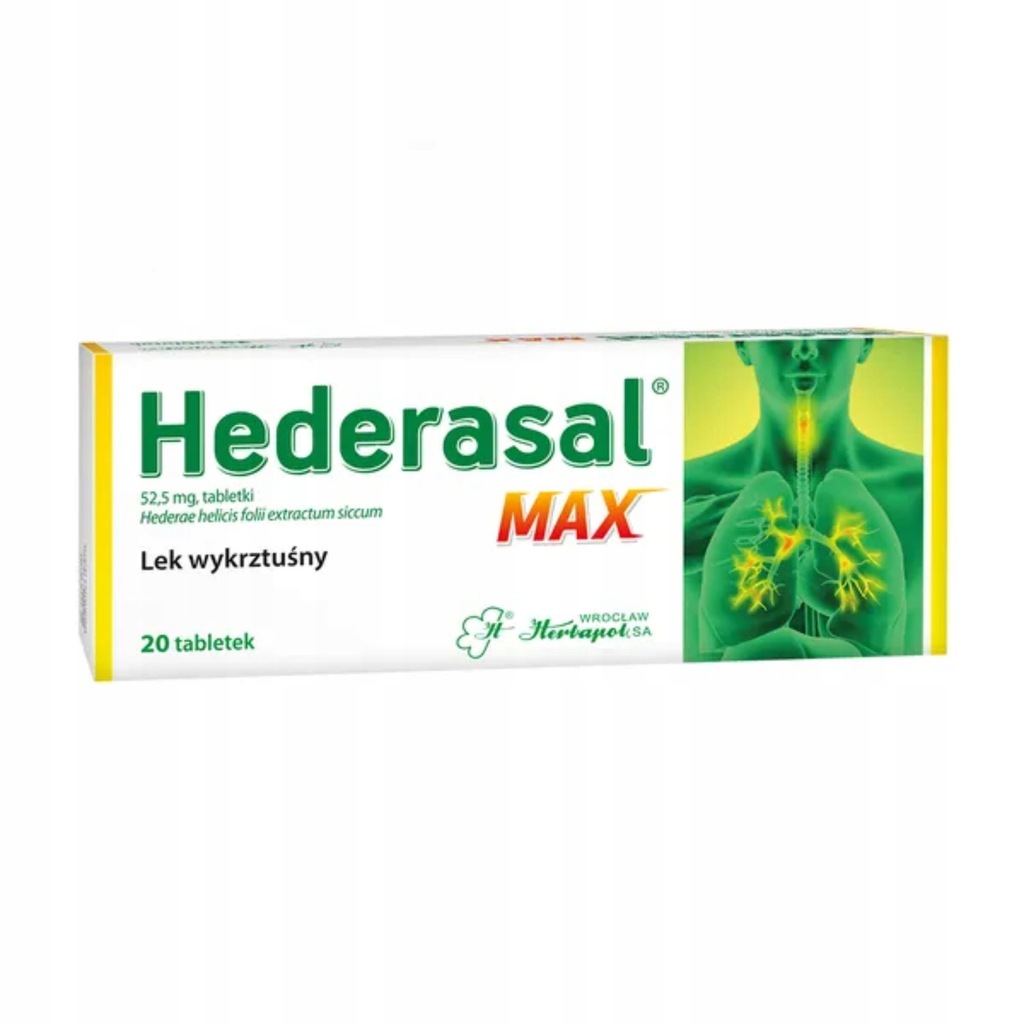 Hederasal Max 20 tabletek
