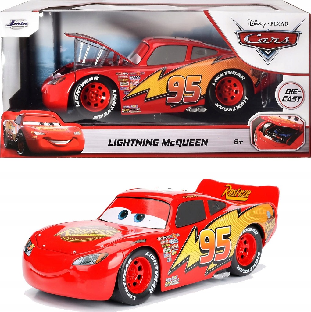 Jada Toys 253084000 Auta Lightning Zygzak McQueen