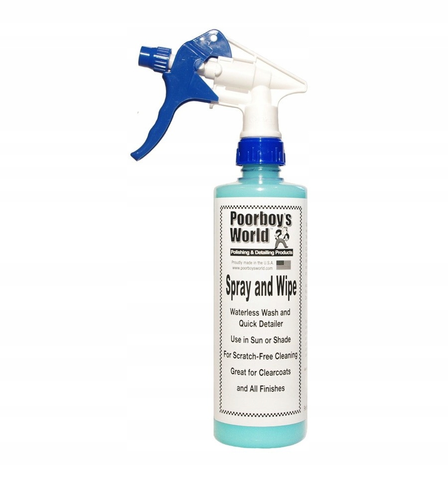 POORBOY'S WORLD Spray & Wipe Waterless 473ml