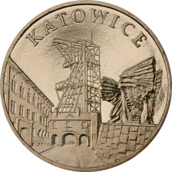 Moneta Okolicznościowa 2 zł „Katowice”