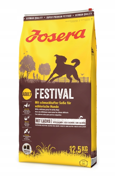 Josera Festival z łososiem dla wybrednych psów 12,5kg