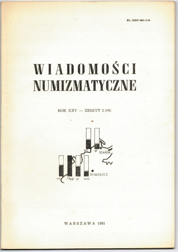 Wiadomości numizmatyczne Rok XXV Zeszyt 2 (96)