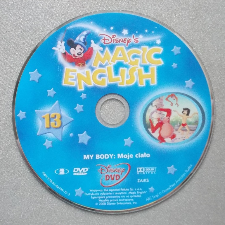 Magic English - Moje ciało