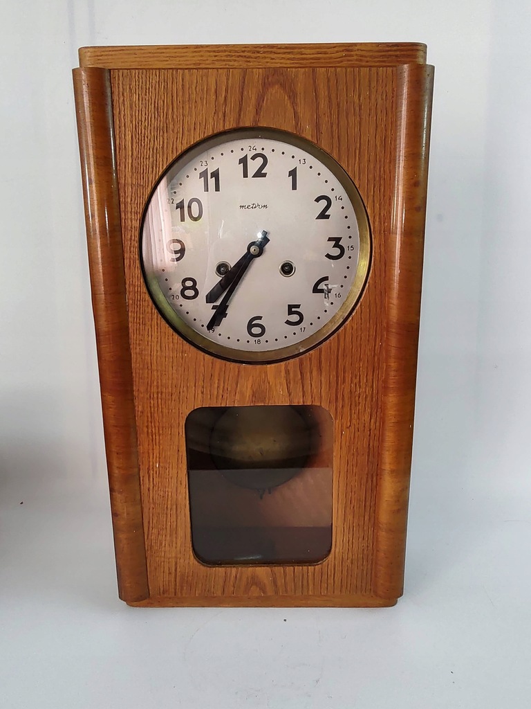 Zegar ścienny wiszący Predom Metron PRL