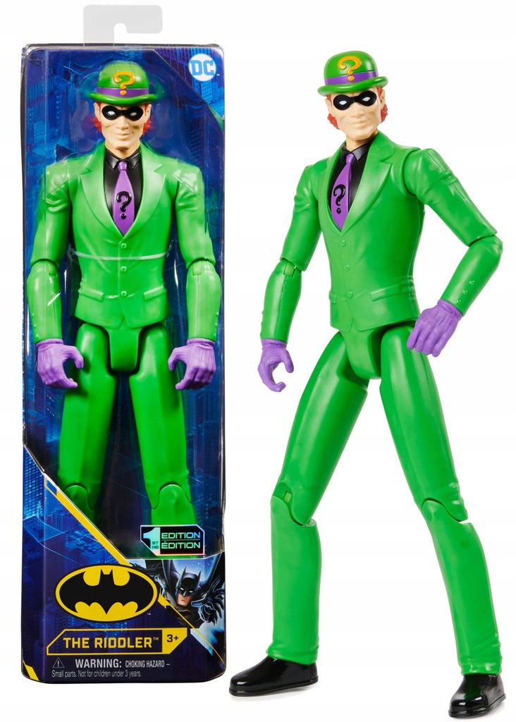 BATMAN THE RIDDLER FIGURKA AKCJI DUŻA RUCHOMA 30CM