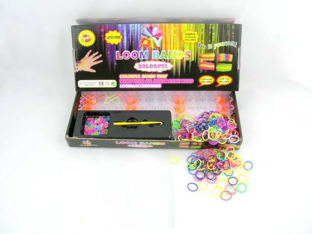 RAINBOW LOOM  bands gumki certyfikat 600szt KROSNO