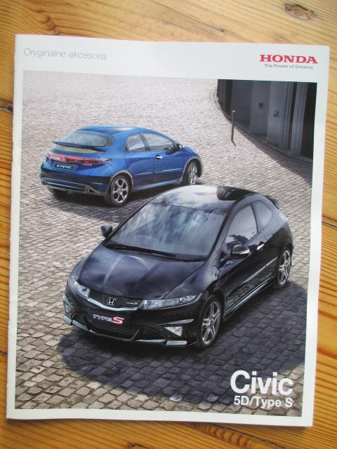 PROSPEKT AKCESORIA HONDA CIVIC 5D / TYPE-S PL