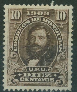 Honduras 10 cts. - UPU 1903 Postać