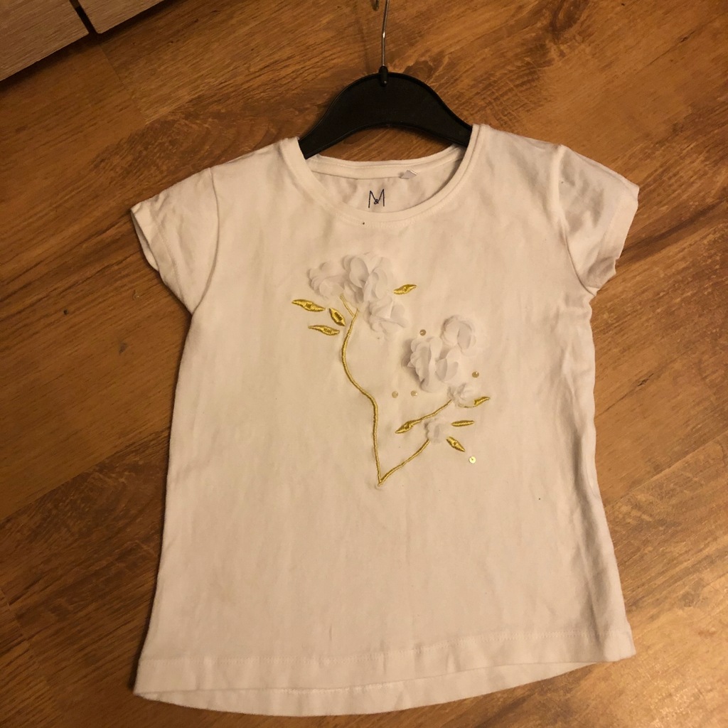 Elegancki t-shirt dla dziewczynki 3D 98 5.10.15