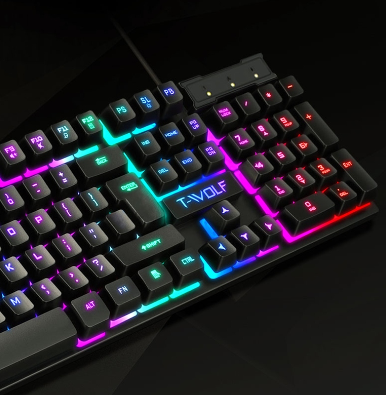 Купить Набор игровой клавиатуры и мыши для геймеров с RGB-подсветкой: отзывы, фото, характеристики в интерне-магазине Aredi.ru